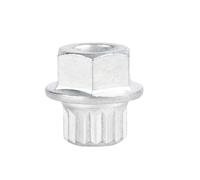 runhuabaihuo Adattatore chiave antifurto for dadi di bloccaggio dei bulloni delle ruote n. 0 a n. 9 8D0601139F compatibile con A4 A6 A8 TT(16 Teeth)