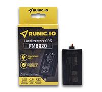 RUNIC.IO Localizzatore GPS Tracker | Per Auto, Moto, Furgoni e Camion | SIM con Copertura Europea | 2 Mesi di Servizio Cloud e Traffico Dati Inclusi