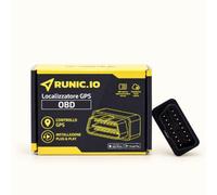 Runic OBD 4G Localizzatore GPS per Auto e Furgoni, Collegamento alla Presa OBD2, 1 Mese di Servizio Cloud e SIM Dati Incluso