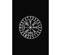 Runic Viking Compass Notebook: Blank Journal Featuring the Vegvisir - Norse Symbol of Guidance and Protection