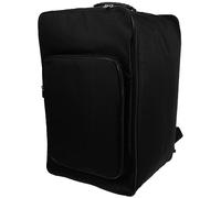 Runioney 1 PCS Borsa per Cajon per Cajon Oxford Nero Cotone 31,5x53CM Borsa Imbottita con Maniglia e Tracolla, Accessori per Cajon
