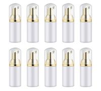 Runioney 10 Pezzi 30 Ml Bottiglia di Schiuma di Plastica Sapone Mousse Dispenser Liquido Schiuma Shampoo Lozione Imbottigliamento Bottiglie di Pompa Detergente per il Viso