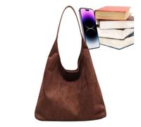 Runkoyea Borsa Tote,Borsa a Mano Retrò Opaca | a Spalla Informale - Per L'Inverno E L'Autunno Per Le Ragazze Le Mamme E Le Donne Per Il Lavoro Il Viaggio L'Università E Lo Shopping