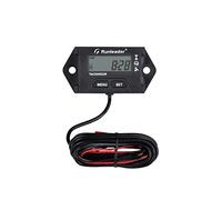 Runleader Contagiri/contaore digitale autoalimentato,promemoria di manutenzione per piccoli motori a gas,utilizzato su trattorino tosaerba Compressore motore fuoribordo motore.