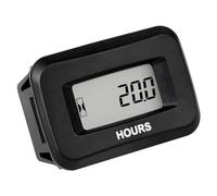 Runleader Digital Maintenance Hour Meter, Volt DC 5V to 60V for ZTR Rasaerba Trattore Generatore Golf cart Club car Scrubber Marine ATV Motor Compressor and Gas Powered Equipment