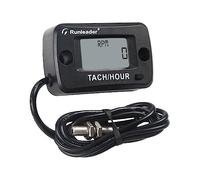 Runleader RL-HM019C Tachimetro/Ore con Sensore Magnetico IP68 per Idropulitrice, Compressore, Pompa PTO