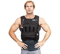 RUNmax rf20nop Run Fast - Gilet zavorrato da 5,4 a 63,5 kg (senza spalline, 9,1 kg), nero