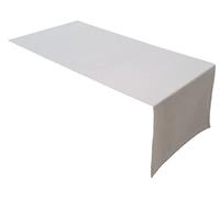 Runner da tavola in 100% cotone, collezione Concept, colori e dimensioni a scelta (runner da tavola 45 x 150 cm, grigio chiaro)