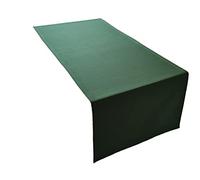Runner da tavola in 100% cotone, collezione Concept, colori e dimensioni a scelta (runner da tavola 45 x 150 cm, verde oliva)