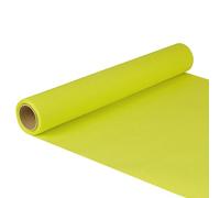 Runner da tavola "Royal Collection", 5 m x 40 cm, verde limone su rotolo