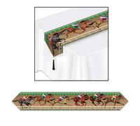 Runner da tavolo con stampa Beistle per corse di cavalli