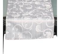 Runner da tavolo design per tavolo Out e Indoor Nizza black 2,36 x 0,28 m con...