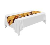 Runner da tavolo Halloween 33 x 183 cm, fantasma e teschio stagionale