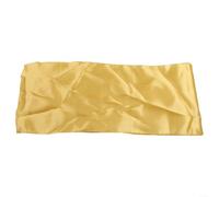 Runner da tavolo in raso per eventi memorabili di nozze e banchetti (oro)