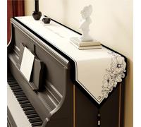 Runner da Tavolo Moderno, Runner Rettangolare con Stampa Geometrica a Pois e Nappe, Tovaglia Lunga per Tavolo da Pranzo, Salotto, Feste e Pasqua, Decorazione Shabby Chic(G,32X200cm)