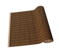 Runner da Tavolo retrò in bambù Intrecciato Marrone sottobicchiere da tè Tavolo da tè Isolamento Termico tovagliette all'Americana Lavabili Tappetino Facile da Pulire (Dimensioni: