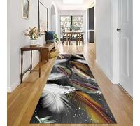 Runner di Tappeti Anti-Slitta per Corridoio Multicolore Stretto Tappeto per Corridoi Fondo in Gomma 80cm 90cm 100cm 110cm 120cm per Ingresso Cucina Guardaroba Matta(120 * 700cm)