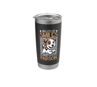 Runner e Parson Russell Terrier Bicchiere termico in acciaio inox doppia parete