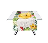 Excelsa Tiki Runner da Tavola, Cotone 100%, Multicolore, 45 x 140 cm