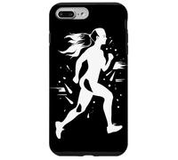 Runner Girl Graphic Athlete Running Workout Custodia per iPhone 7 Plus/8 Plus
