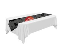 Runner Halloween per tavolo Fantasma Teschio Stagionale 33 x 183 centimetri