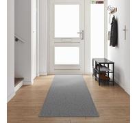 Runner in Moquette Grigio chiaro 80 x 500 cm 100% Polipropilene