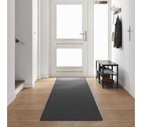 Runner in Moquette Grigio scuro 80 x 500 cm 100% Polipropilene