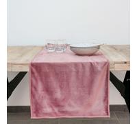 Runner in velluto rosa antico Tovaglietta moderna semplice per armadio tavolo