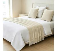 Runner Letto Reversibile Jacquard con Nappe,