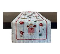 Runner Natalizio 50x140cm Decorazioni Centrotavola Natale Maestri Cotonieri 3710