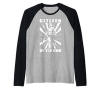 Runner Running Citizen of The Run Maratona Corridori Donne Maglia con Maniche Raglan