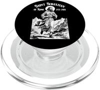 Runner Running Patron San Sebastiano Run Vintage Marathon PopSockets PopGrip per MagSafe