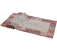Runner Striscia Arredo Maioliche in Gobelin Jacquard Made in Italy