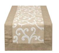 RUNNER STRISCIA CENTROTAVOLA 40X140CM GIULIA GHIRIGORI RAMAGE BA (BEIGE)