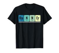 Runner Tavola Periodica Chimica Scienza Running Design Maglietta