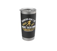 Runners Don't Do Drugs They Make Their Own Naturally Runner Bicchiere termico in acciaio inox doppia parete