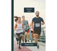 Runners Weekly Diary 2026: A gorgeous Week View Planner (spread across 2 pages). It's an ideally sized (6"x9") running journal in a large print ... pages. Great gift for friends and family.