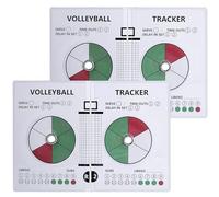 RunNico 2 tracker portatili per pallavolo, con marcatore, rotatori per pallavolo, per strategia, tecniche, ufficiali, arbitri e allenatori