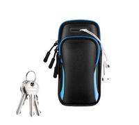 Running Armband Bag - Mobile Arm Pouch, Fitness Phone Sleeve | Water Resistant Nylon Construction Compact 18x9.5cm Size, Touch Friendly Screen Access, Stabile Comfort Support Cycling Walking A