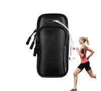 Running Armband Bag - Mobile Arm Pouch, Fitness Phone Sleeve | Water Resistant Nylon Construction Compact 18x9.5cm Size, Touch Friendly Screen Access, Stabile Comfort Support Cycling Walking A