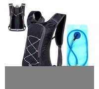 Running Backpack, Hydration Pack, 16,92 pollici Runninng Vest | Outdoor Multipurpose Hydraation | Portable Hydratioon Pacck with Elastic Cord, Skin-Friendly Packk 2l Water Bladder for Men Women