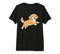 Running Cavapoo Dog Breed Mom Pet Lovers Owner Maglietta Premium