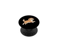 Running Cavapoo Dog Breed Mom Pet Lovers Owner PopSockets PopGrip Adesivo