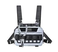 Running Chest Pack, Outdoor Chest Bag, Pouch Vest Carrier, Lightweight Sturdy Material, Adjustable Comfortable Fit, Ideal for Women Outdoors Activities, Camping, Cycling, Hiking, 8.66x5.51x3.54 inches