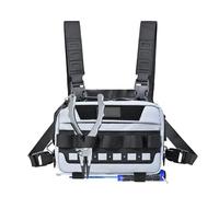 Running Chest Pack, Outdoor Chest Bag Vest, 8.66x5.51x3.54 Inches Lightweight Jogging Carrier Pouch to Women, Ideal for Camping, Hiking, Cycling, Hunting, Workouts and Activities