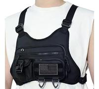 Running Chests Pack, Sports Chest Bag Running Vest, Lightweight Pouch Backpack, 14.96x1.97x10.24 Inches, Ideal for Jogging, Hiking, Travel, Workout, Hunting, Cycling, Gym, Camping, Men, Women