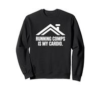 Running Comps è Il Mio Cardio - Agente immobiliare Divertente Felpa