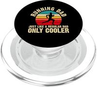 Running Dad Just Like A Regular Dad Only Cooler PopSockets PopGrip per MagSafe