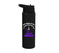 Running Empty Lupus Warrior Lupus Awareness Month Stainless Steel Insulated Water Bottle