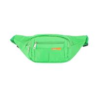 Running Fanny Pack Uomo e Donna Telefono Mobile Out of Home Casual Messenger Bag Stampato Close Fitting Portafoglio Vita Alta Pack, Verde, Taglia unica